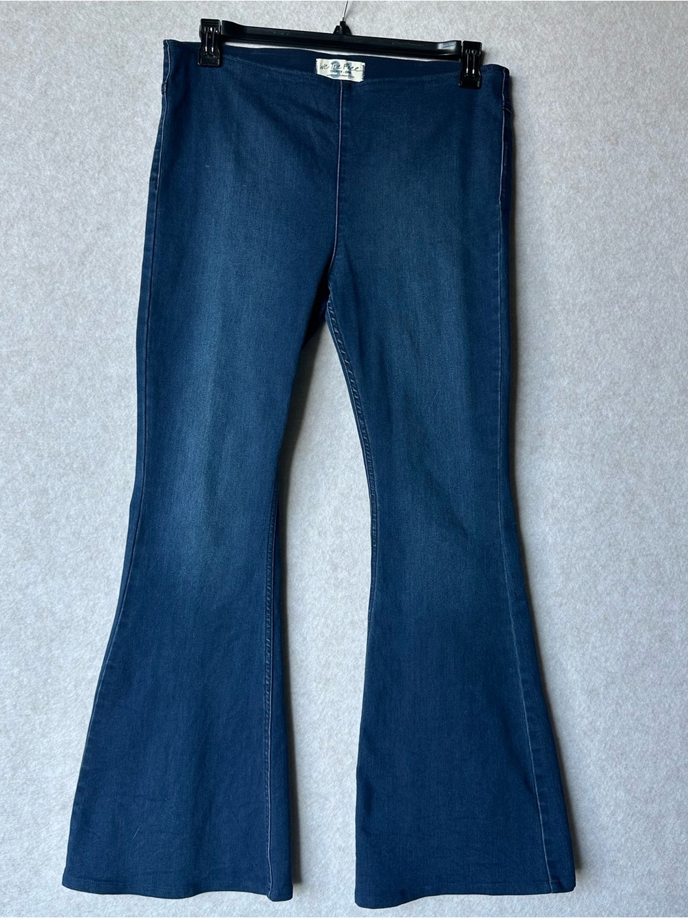 We The Free Women’s Jeans Size 31 Dark Blue Flare US Size 10/12